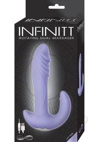 Infinitt Rotating Dual Massager Lavender