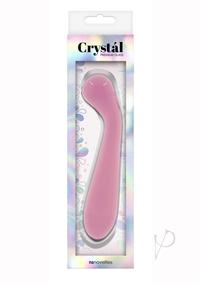 Crystal Glass G-spot Wand Pink