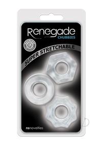 Renegade Chubbies 3pk Clear