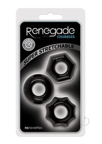 Renegade Chubbies 3pk Black