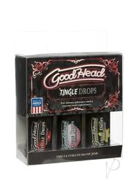 Goodhead Tingle Drops 3pk Asst Flavors
