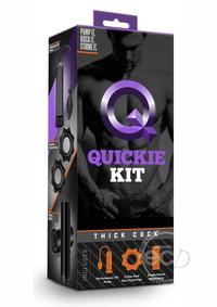 Quickie Kit Thick Cock Black