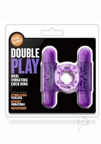 Pwm Double Play Cock Ring Purple