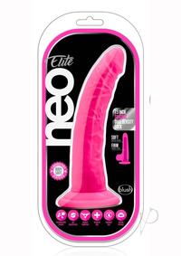 Neo Elite Dd Cock W/suction 7.5 Pink