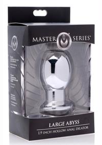 Ms Large Abyss Hollow Anal Plug Steel