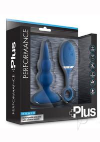 Performance Plus Sonic Anal Plug Blue