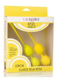 Kegel Training Set Lemon