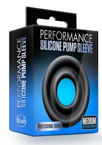 Performance Silicone Pump Sleeve Md Blk