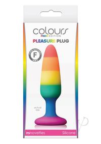 Colours Pride Ed Pleasure Plug Sml