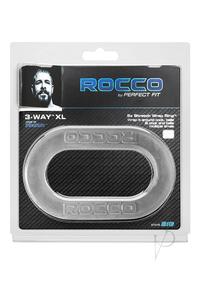 The Rocco 3 Way Wrap Ring Clear