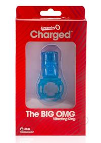 Big Omg Vibratin Ring Blu-individual