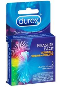 Durex Pleasure Pack 3`s