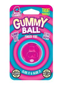 Rock Candy Gummy Ball Blister Pink