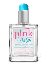 Pink Water 4oz Glass Bottle W/pump