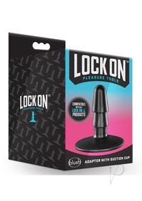 Lock On Adapter W/suction Cup Black