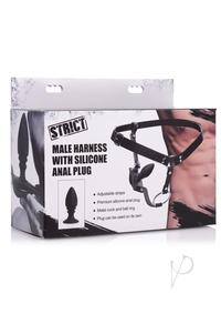 Strict Male Harness W/anal Plug