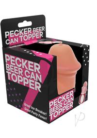 Pecker Beer Can Topper