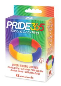 The 9 Pride 365 Rainbow Cock Ring