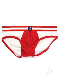 Prowler Classic Sports Brief Wht/red Md