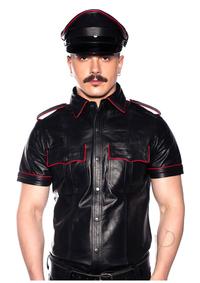 Prowler Red Police Shirt Pipe Blk/red Xs