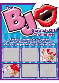 Bj Scratch Off Challenge Scratcher