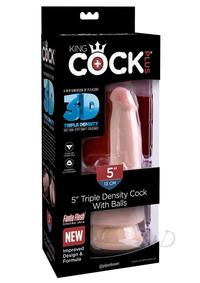 Kc Plus 5 Triple Dense Cock W/balls Fls