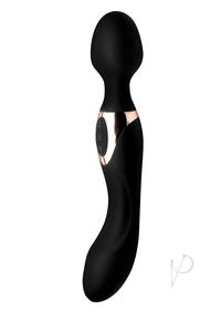 Wand Ess Dbl Silicone Vibe Wand Blk