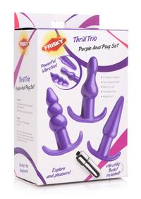 Frisky Thrill Trio Purple Anal Set