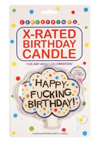 X-rated Birthday Candle
