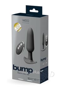 Bump Plus Remote Anal Vibe Black