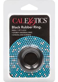 Rubber Cock Ring Small Black