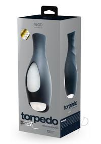 Torpedo Stroker Glow In The Dark Black