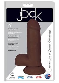Jock Realistc Dong W/balls 6 Choc(sale)