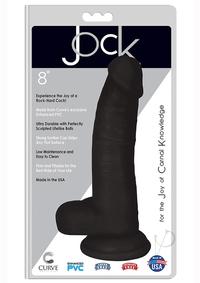 Jock Realistic Dong W/balls 8 Black