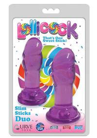 Lollicock Slim Sticks Duo Plugs Grape
