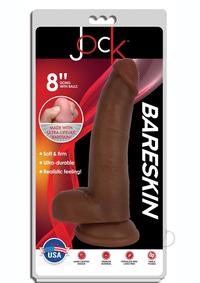 Jock Bareskin Dong W/balls 8 Caramel