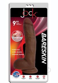 Jock Bareskin Dong W/balls 9 Caramel