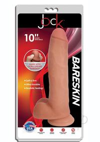 Jock Bareskin Dong W/balls 10 Vanilla