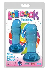 Lollicock Slim Sticks Duo Plugs Berry