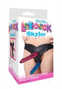 Lollicock Skyler Dp Harness Black