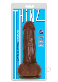 Thinz Slim Dong W/balls 6 Chocolate
