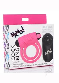 Bang C-ring and Bullet W/remote Pink