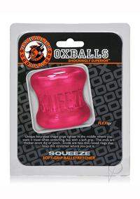 Squeeze Ball Stretcher Hot Pink