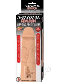 Natural Realskin Vibe Penis Xtend White