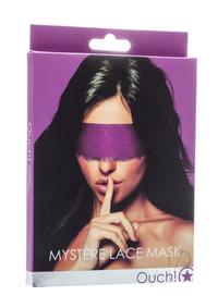 Ouch Mystere Lace Mask Purple