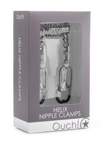 Ouch Helix Nipple Clamps Metal
