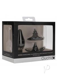Ouch Interchangeable Plug Set Lg Black