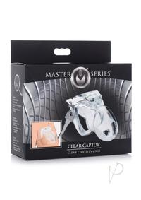 Ms Clear Captor Chastity Cage Sm
