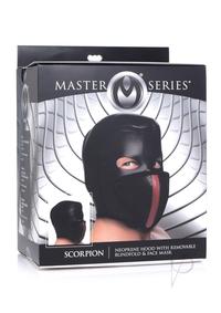 Ms Scorpion Hood W/blindfold and Mask
