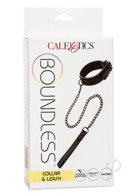 Boundless Collar and Leash Black